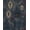 Blue, Pattern 5, variant on ODIKA 8'x10' Washable Area Rug Midnight Blue Victorian Manor Inspired Design Elegant Architectural Motifs with Starry for Dining Room, Large Office, Lounge, Non-Slip Chair-Friendly Mat