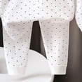 thumbnail image 4 of CAICJ98 Toddler Boy Pajamas Cotton Snug Fit Long Sleeve Pajama Top and Pants Set Kids Sleepwear Girls Baby Clothes (White,9-12 Months), 4 of 4