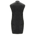 thumbnail image 4 of Women Casual Sleeveless Open Front Tunic Vest Long Cardigan Lightweight Fall Knitted Sweater Tops Coat, 4 of 5