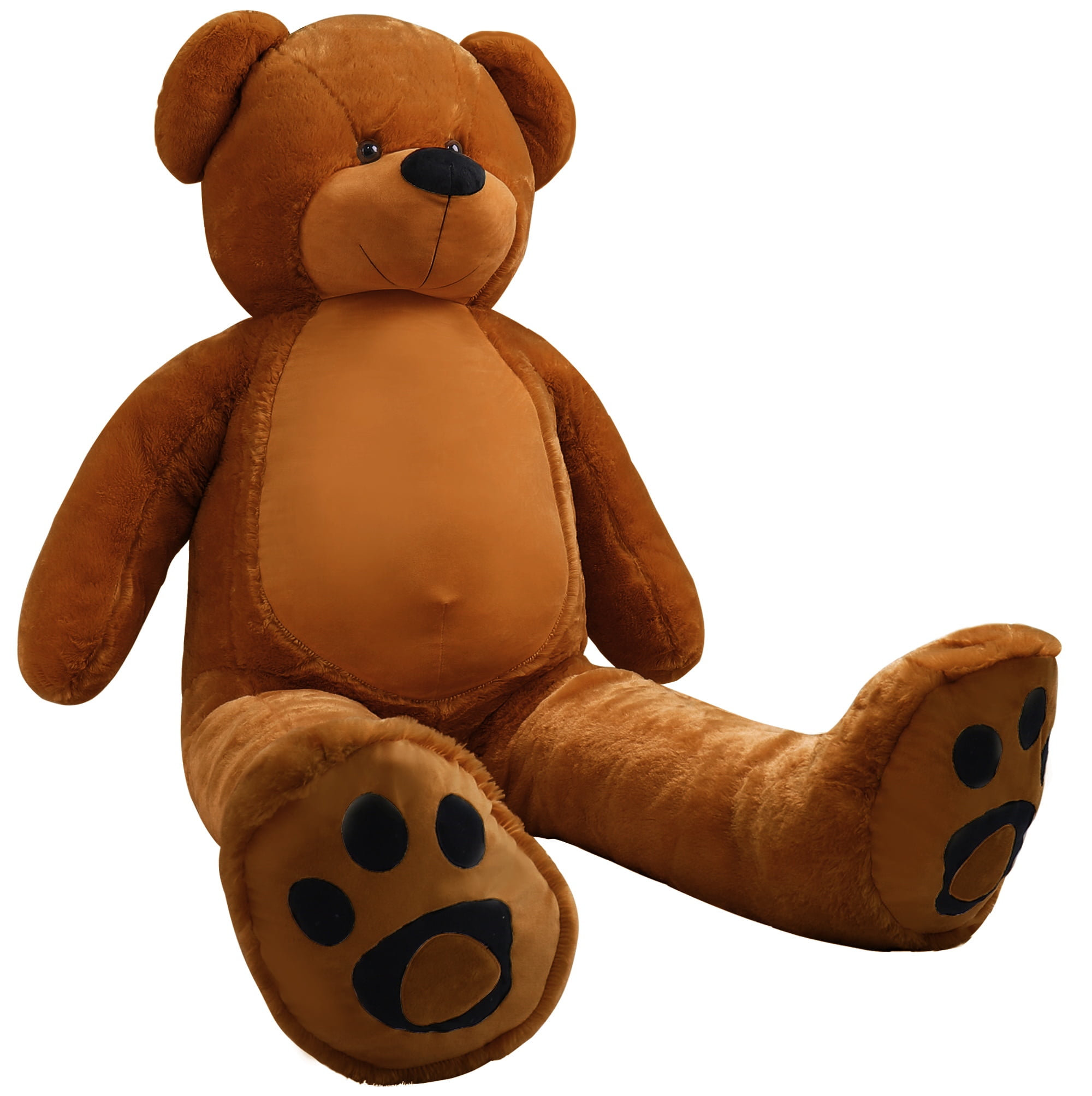 47" GIANT BIG HUGE SLEEPY "Dark brown" TEDDY BEAR PLUSH SOFT toys doll gift 