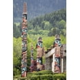 thumbnail image 2 of Paulson, Don 11x14 White Modern Wood Framed Museum Art Print Titled - USA, Washington State, Jamestown Totem art PR, 2 of 4