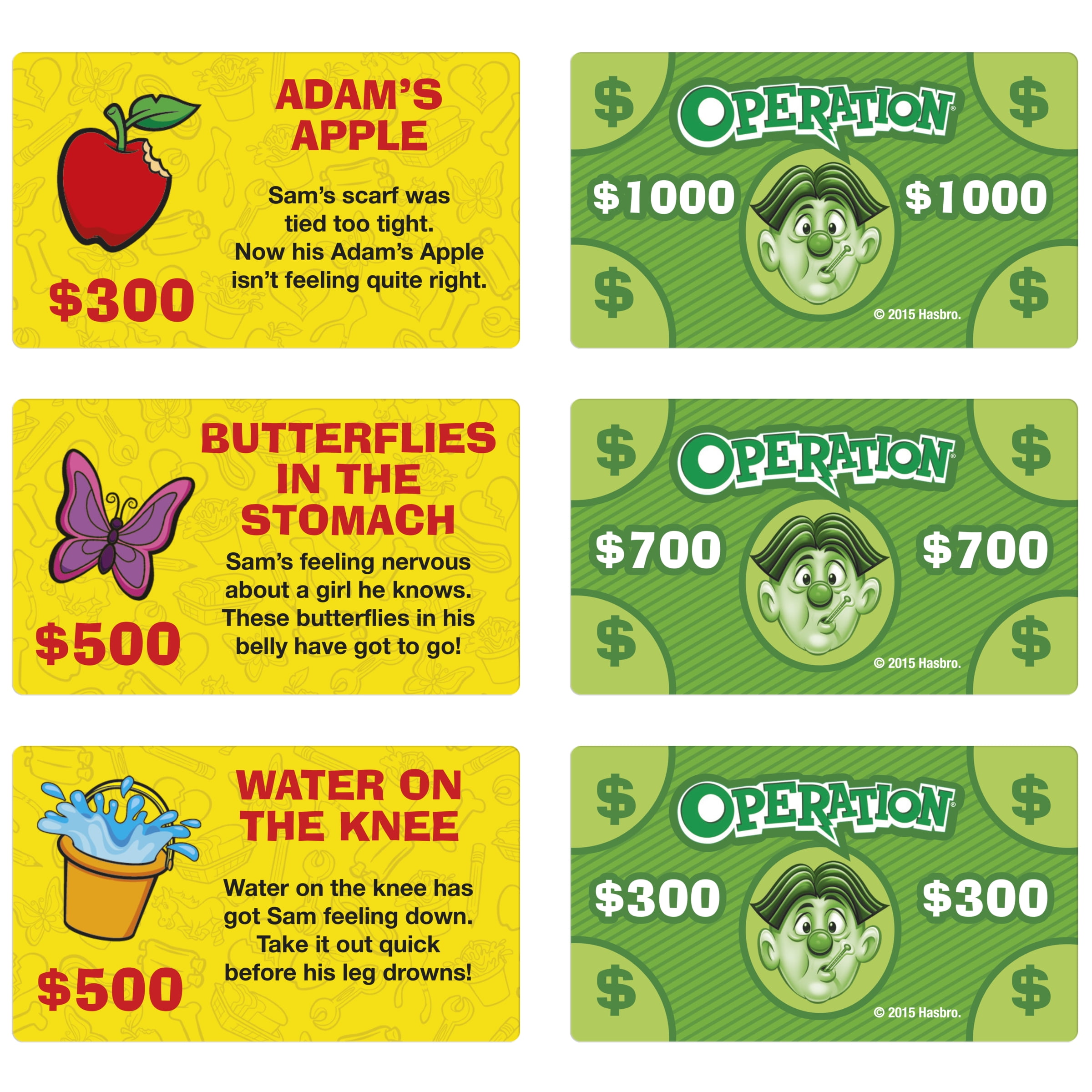 operation electronic board game with doctor cards ireland | ubuy