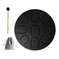 thumbnail image 1 of Rain Drum for Outside, 4 Inches 9 Notes Mini Steel Tongue Drums Chime, Waterproof Meditation Rain Chime, Rain Drum for Garden Instrument, Musical Instruments for Adult Gift, 1 of 8