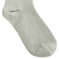 thumbnail image 2 of 1 paire de chaussettes de compression à fermeture éclair et bout fermé de 15 à 20 mmHg pour femmes, bas de compression montants, gris, taille XXXL, 2 of 4