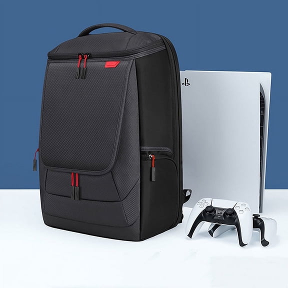 Game Console Storage Bag For Ps5 And Game Consoles Kits,Black