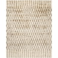 thumbnail image 2 of SAFAVIEH Casablanca Amber Abstract Shag Area Rug, Ivory/Grey, 9' x 12', 2 of 7