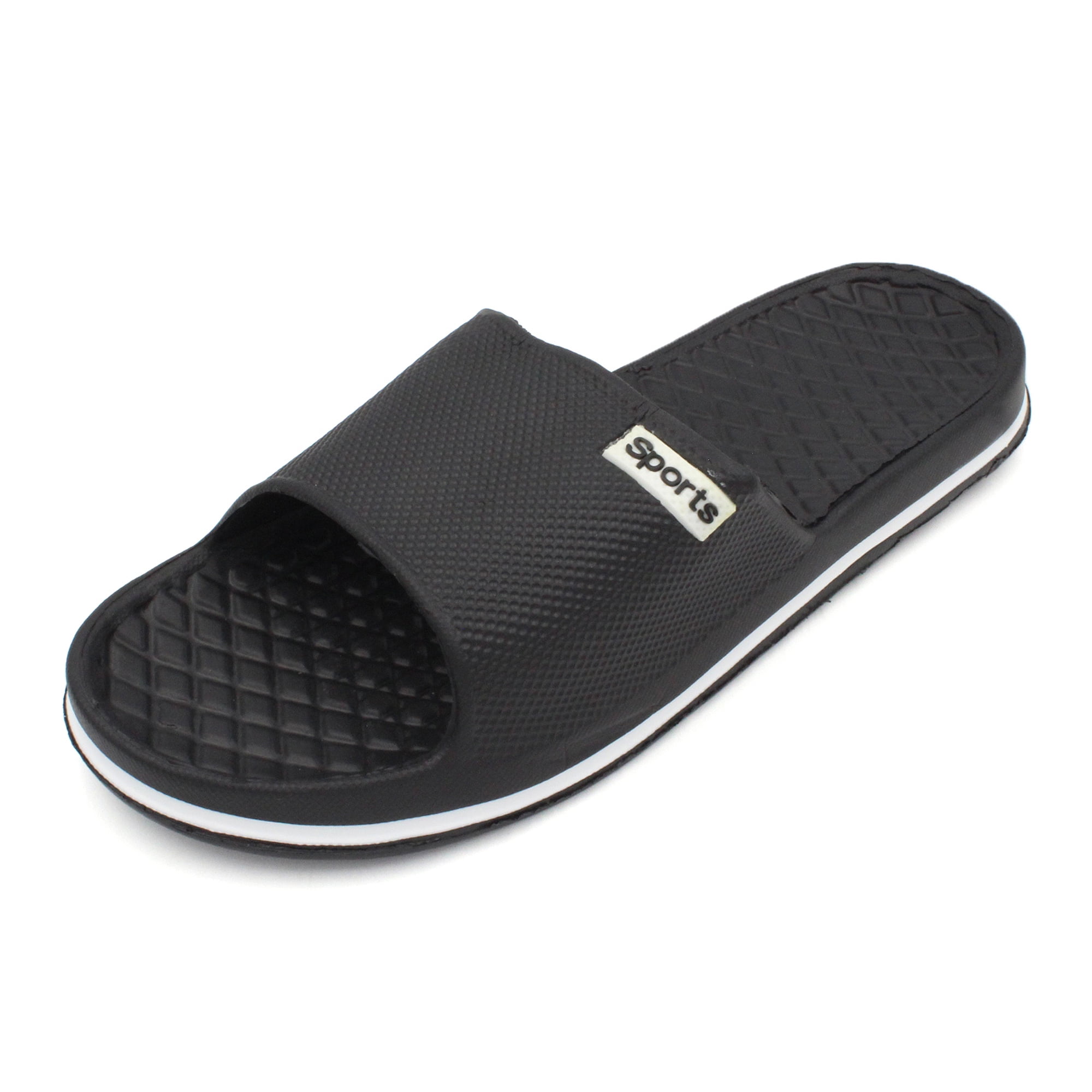 LAVRA Women's Comfort Slip On Slides Cushion Sandals - Walmart.com