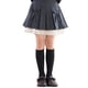 thumbnail image 1 of Odeerbi Niñas de Cintura Alta Falda Plisada Arco Encaje Tiered A-Línea Falda Uniforme Escolar, 1 of 9