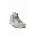 thumbnail image 1 of A i r-Jor-dan Mens Suede Textured Lace Up Lined Monochromatic Sneakers Beige Sz 9, 1 of 6