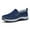 Dark Blue, variant on Fgnfyis Orthoture Mens Shoes Men's Arch Support Orthopedic on Running Hiking Sneakers Comfortable Hiking Loafers Sneakers Women Black