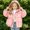 Pink, variant on Liyamei Kids Hooded Padded Jacket with Zipper for Winter Lightweight Outdoor Wear Size 2-3 Years