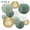 mix, variant on cyrico 12Pcs Paper Lanterns, Colorful Chinese/Japanese Paper Hanging Lanterns, 6", 8", 10", 12" Round Paper Lantern Lamp for Party Decorations, Wedding, Bridal, Birthday, Home