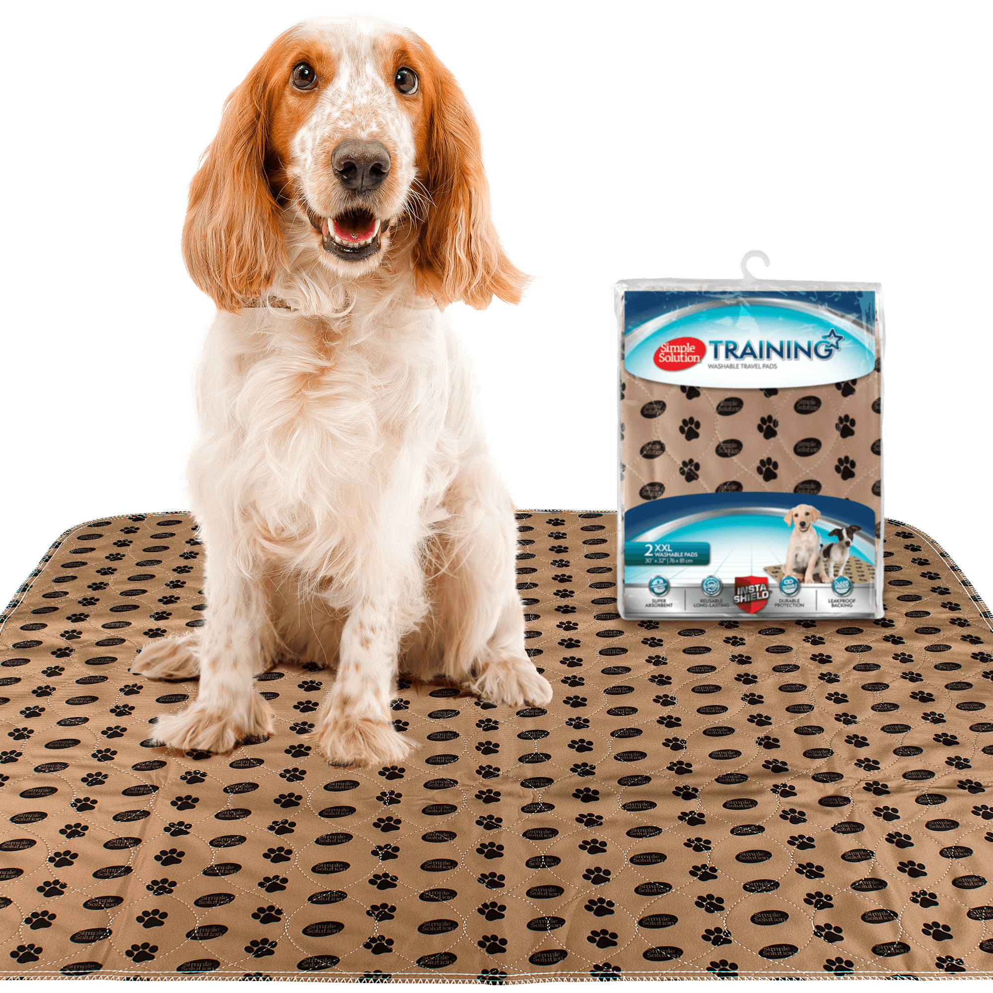 Simple Solution Large Washable Puppy Pad Reusable Dog Pee Pad