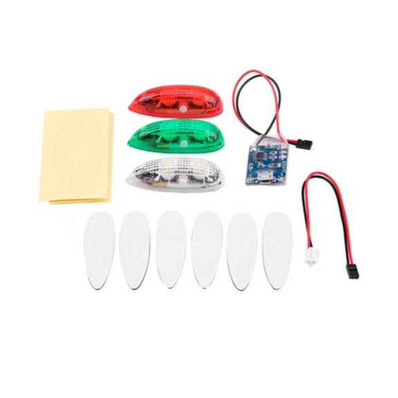 Portable LED Drone Lights for DJI Drones Visible 3 Modes Lightweight Accessory