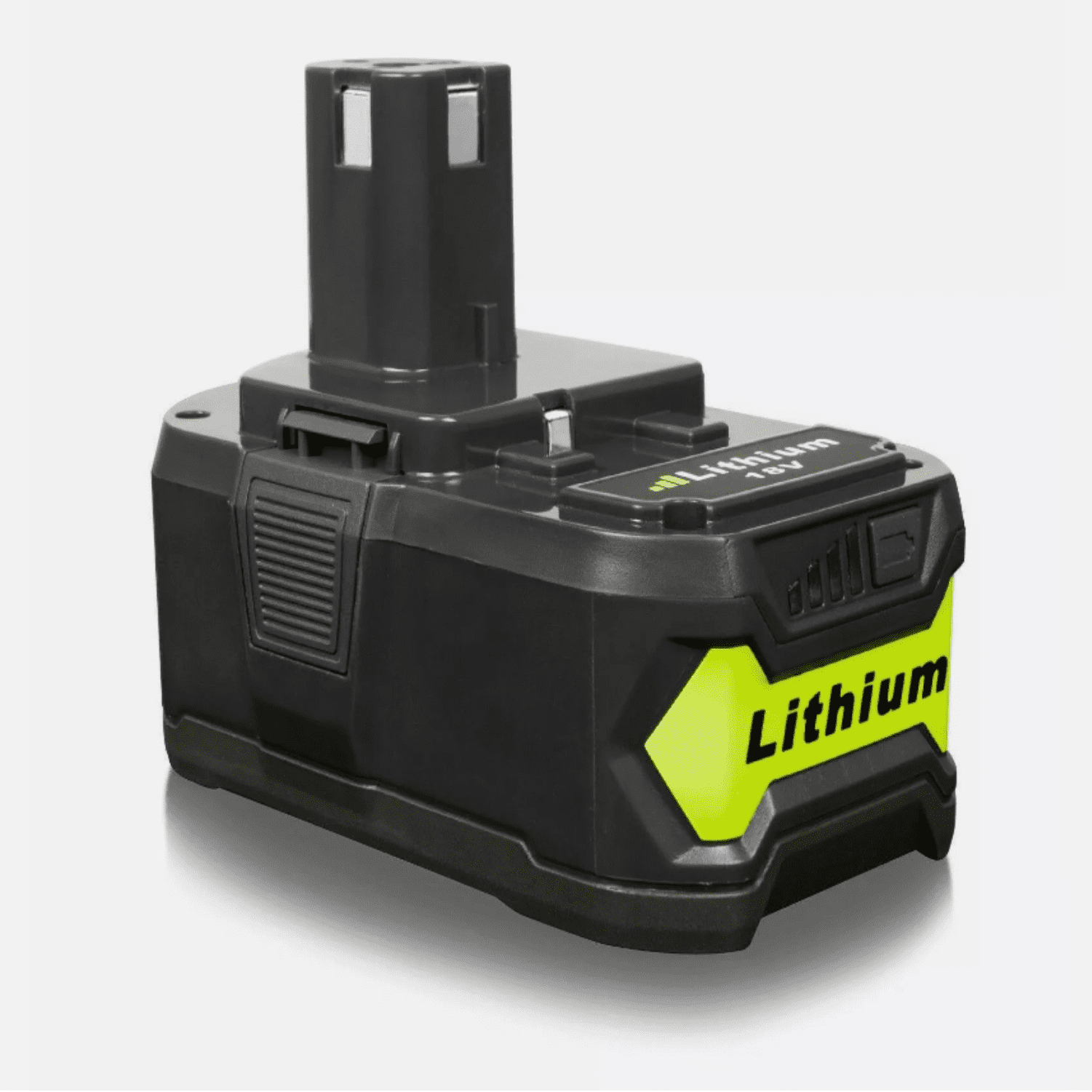18v 5.0Ah Lithium lon Replacement Battery, Compatible with Ryobi 18v One+ Power Tools and Charger P100 P102 P103 P104 P105 P107 P108 P109