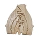 thumbnail image 5 of Adorno de escritorio del rompecabezas del arte de la familia del oso, decoración del hogar, esculturas de madera del rompecabezas del oso, 5 of 9