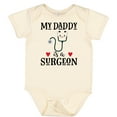 thumbnail image 3 of Inktastic Surgeon Daddy Doctor Baby Clothes Boys or Girls Baby Bodysuit, 3 of 5