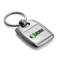 thumbnail image 2 of JDM I-Love-JDM White Carbon Fiber Backing Brush Metal Key Chain, 2 of 3
