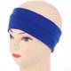 thumbnail image 3 of 8 diademas elásticas anchas de algodón, antideslizantes, para yoga, para mujeres (negro, blanco, gris claro, azul cielo, naranja, verde luminoso, azul), 3 of 5