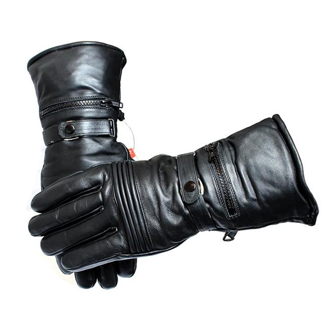 Winter Motorbike Knuckle Gloves Motorcycle Cowhide Leather Professional Gloves