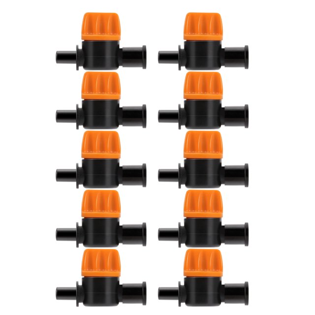 10pcs 4/7 Tube Switch Irrigation Tube Connector Irrigation Fittings