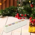 thumbnail image 3 of 6 Compartment Design Wooden Tea Storage Box, Retro Style, Transparent Acrylic Panel for Home Storage, 3 of 8