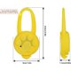 thumbnail image 3 of Colgante de luz intermitente LED de 5 piezas, collar de luz LED de silicona para perros, colgante de collar de perro gato, 11 Feliz Sencillez, 3 of 3