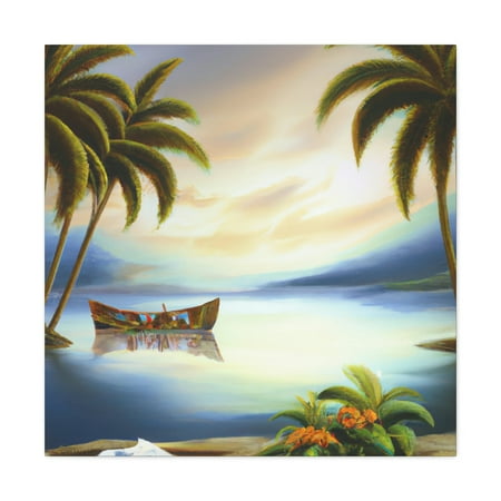 

Glimpse of Industrial Dawn - Canvas