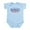 Sky Blue, variant on CafePress - I'd Rather Be In Hawaii Infant Bodysuit - Baby Light Bodysuit, Size Newborn - 24 Months
