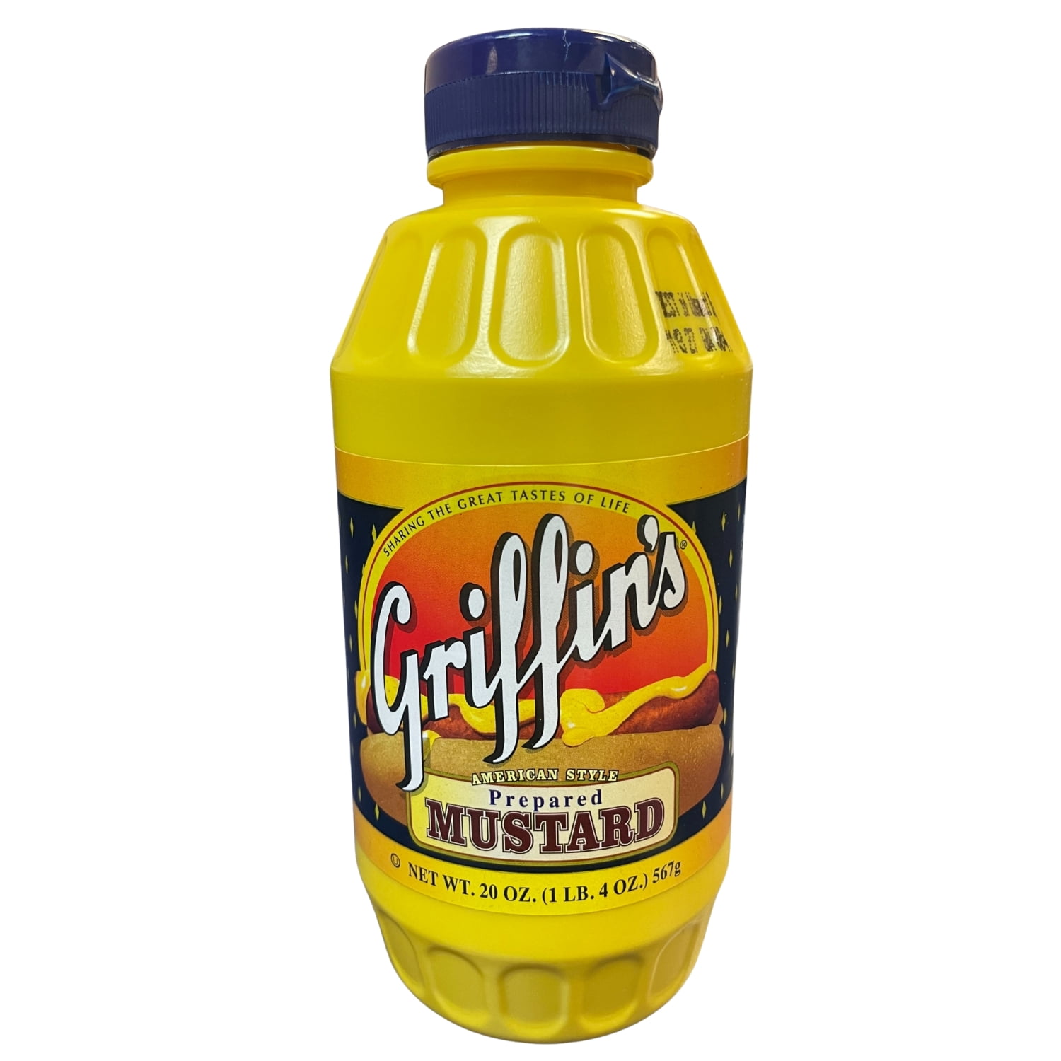 (3 pack) Griffin 20oz Squeeze Bottle Yellow Mustard