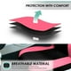 thumbnail image 5 of Seat Cover Combo Set with Steering Wheel Cover and Seat Belt Pad (Airbag Compatible and Split Bench Pink), 5 of 13