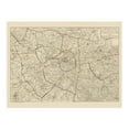 thumbnail image 6 of HISTORIX 1811 Map of Paris France Vintage Poster Wall Art Print, 24 x 36 Inch, 6 of 8