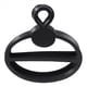 thumbnail image 5 of 160x Bufanda MantÓN Organizador Corbatas Perchas PlÁStico Ovaladas Almacenamiento Tamaño Negro: 13,5 cm (Longitud) X 12,5 cm (DiÁMetro) X 13,5 cm () X1,9 cm (Boca de Gancho), 5 of 5
