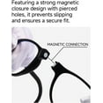 thumbnail image 4 of Magnetic Reading Glasses for Men or Women, Computer Readers Hang Neck glasses, 4 of 8