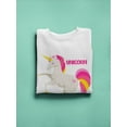 thumbnail image 3 of Unicorn Trick Sweatshirt Women -SPIdeals Designs, Female Medium, 3 of 4
