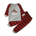 thumbnail image 1 of Pyjamas de Noël Assortis pour Enfants, Pyjamas de Noël en Coton Biologique pour Garçons, 1 of 3