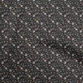 thumbnail image 1 of oneOone Rayon Black Fabric Jacobean Floral Diy Clothing Quilting Fabric Print Fabric By Yard 56 Inch Wide, 1 of 4