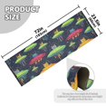 thumbnail image 5 of Yayeee Runner Rug for Bedroom 2'x6' Machine Washable Hallway Non Slip Mat, Colorful Space Cat, 5 of 8