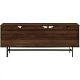 thumbnail image 5 of Jacklyn Console TV Moderne 60 Pouces avec Rangement pour Disques en Noyer Foncé, 5 of 5