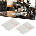 thumbnail image 1 of Bobbin Cover Plate, 2 Pieces Needle Plate Cover High Accuracy Durable ABS  for Repair, 1 of 8