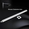 thumbnail image 3 of Shower Arm - 60cm Wall Mounted Shower Head Extension - Extra Long Shower Extension Arm, 3 of 5