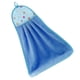 thumbnail image 1 of Yuarrent Suministros de baño de terciopelo Coral de 35x45cm, toalla de mano suave, paños de cocina absorbentes, tela colgante, accesorios para Baby Suministros de limpieza para el hogar Azul Yuarrent HA003403-04, 1 of 1