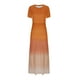 thumbnail image 2 of Vestido Corto de Verano de la Moda de las Mujeres Impreso de Manga Corta Cuello Redondo Tobillo de Longitud Vestido Casual, 2 of 4