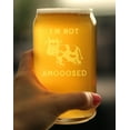 thumbnail image 3 of Not Amooosed - Beer Can Pint Glass - Funny Cow Gifts & Decor - 16 Ounce, 3 of 4