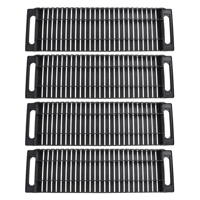 OUNONA 4Ud Organizador Para Placas Pcb Con Soporte Plástico Negro Y Protección Antiestática