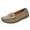 Khaki 1, variant on Wensltd Casual Penny Loafers for Women Versatile Soft Sole Women Dressy Shoes Comfortable Flat Loafers