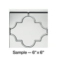 thumbnail image 1 of FASÄDE Monaco Decorative Vinyl Backsplash Panel in Brushed Aluminum (6X6 Inch Sample), 1 of 5