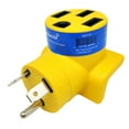 thumbnail image 2 of Parkworld 885378Y EV Charging Adapter NEMA TT-30P to 14-50R One Piece Compact Adapter (ONLY for Tesla or Other EV Charger use, NOT for RV), 2 of 5