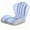 Blue, variant on Ergonomic Memory Foam Seat Cushion, L-Shaped Chair Cushion for Lower Back Support, Car Driving, Long Sitting(Green)