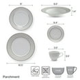 thumbnail image 4 of Mikasa Parchment 40-Piece Dinnerware Set, 4 of 11